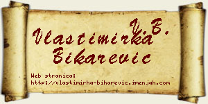 Vlastimirka Bikarević vizit kartica